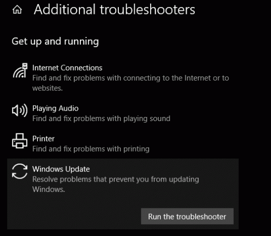 Odpravljanje težav za Windows Update