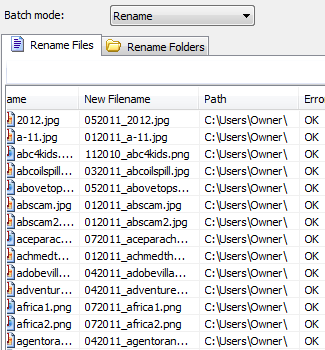 Svoje datoteke in mape preuredite v pakete z AdvancedRenamer advrename6