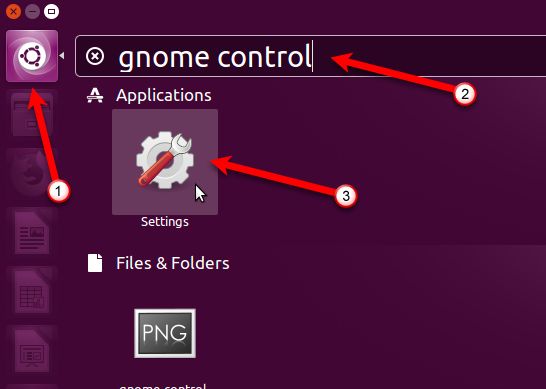 Dodajanje Gnome Control v Ubuntu