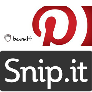 Pinterest, Snip, Boxnutt: Ali slog in namen spreminjata razliko? mesta za zaznamke