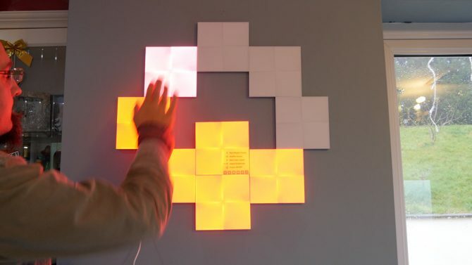 Nanoleaf Canvas: najbolj kul. Luči. Vedno. nanoleaf platno dotika 670x377