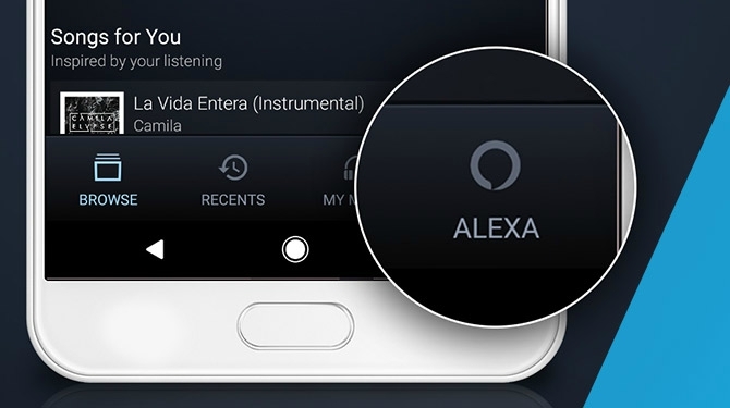 Zdaj lahko Alexa uporabljate v glasbeni aplikaciji alexa Amazon Music App alexa