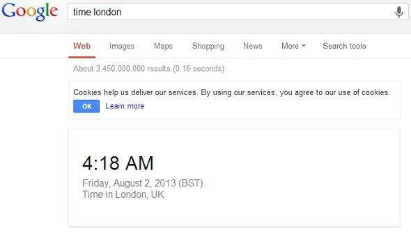 8 Googlovih nasvetov za iskanje, ki bodo vedno na voljo za google time london