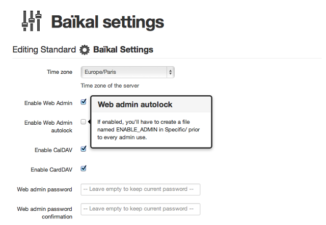 nastavitev sync-linux-koledarjev-baikal