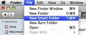 Preprosti načini organiziranja datotek v Mac 01 novi pametni mapi