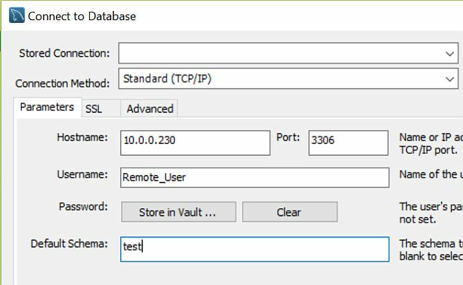 kako namestiti okna baze podatkov mysql