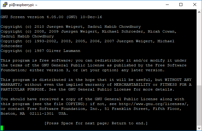 Licenca GNU Screen Terminal Uvod