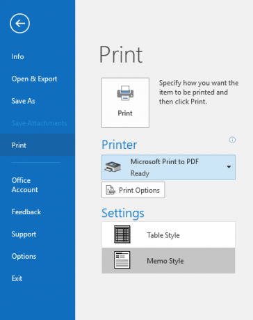 Kako shraniti e-pošto kot PDF v sistemu Windows 10 Windows10PDF