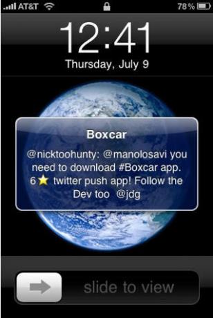 push obvestila na iphone