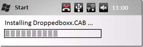 Windows Mobile dropbox