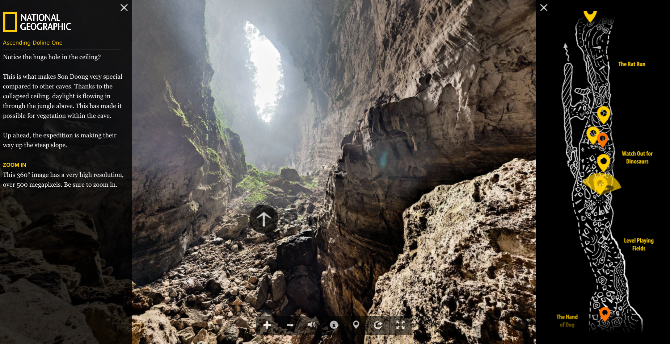 Raziščite Vietnamsko jamo Son Doong skozi turnejo virtualne resničnosti National Geographic