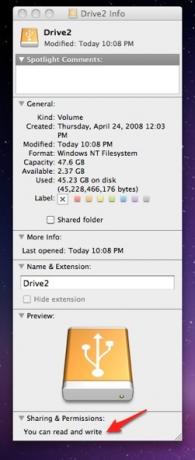 Najhitrejši gonilnik NTFS na svetu za Mac OS X [Giveaway] DriveInfo