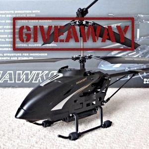 Egofly Hawkspy LT-712 helikopter s pregledom kamere vohun in Giveaway jastreb