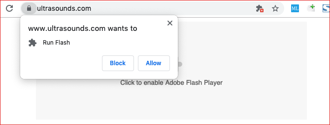 kliknite, če želite predvajati bliskovito vsebino v google chrome