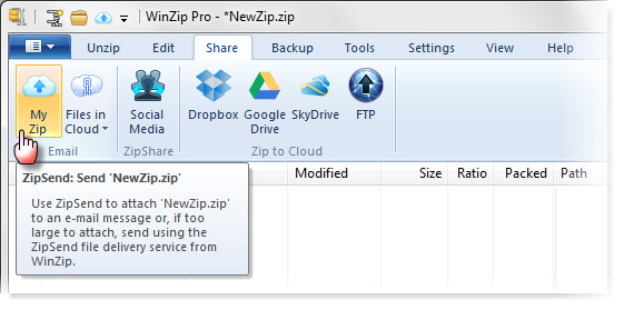 WinZip 17 Pro za Windows: Preoblikovan za družabno skupno rabo in oblak [Giveaway] winzip06