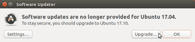 Posodobitve za Ubuntu 17.04 niso več na voljo