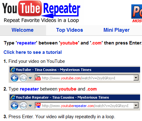 ponovite youtube videoposnetke