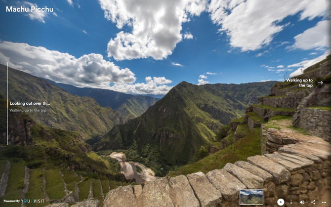 Navidezna tura Machu Picchu