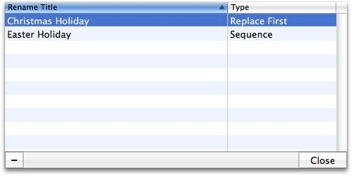 Batch Preimenovanje datotek enostavno - Mac Style (samo za Mac) 08 upravlja preimenovanja