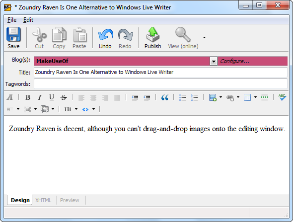 alternativa Windows Live Writerju