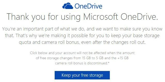 Hranite OneDrive Storage