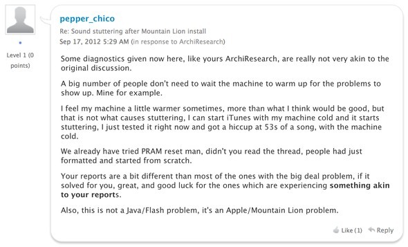 OS X Mountain Lion še zdaleč ni popoln & Here's why soundlag2 xn