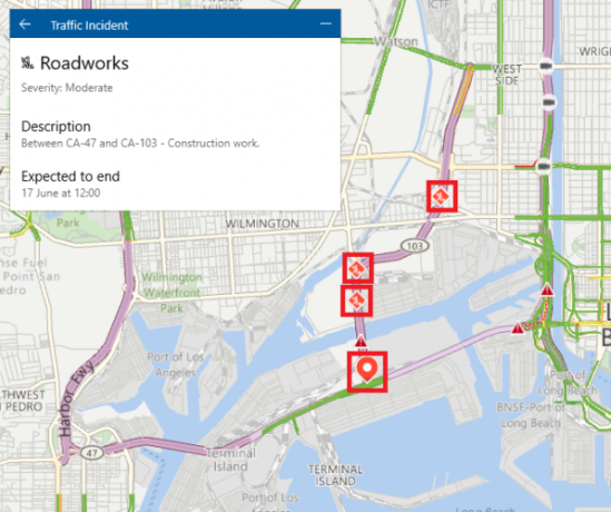 Windows Maps vs. Google Zemljevidi: 7 funkcij Windows je boljši microsoft maps roadworks 597x500