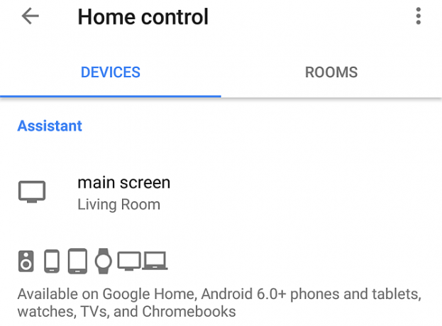 Smart Home Connect za Google Assistant