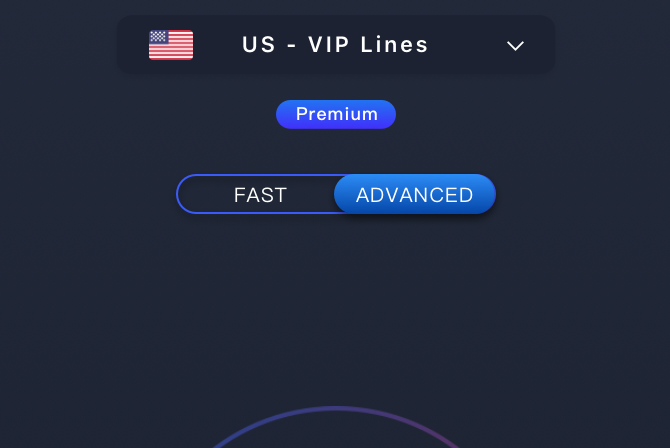 V VPN Hotspot izberite hitro ali napredno