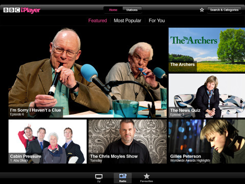 BBC lansira mednarodno iPlayer iPad App z naročnino [Novice] mzl