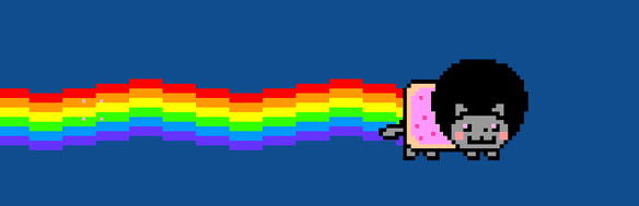 non stop nyan cat