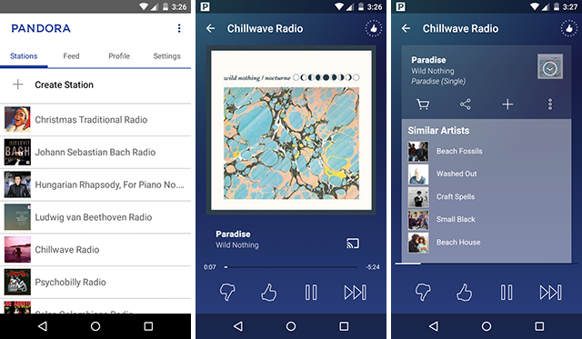 najboljša-android-streaming-app-pandora