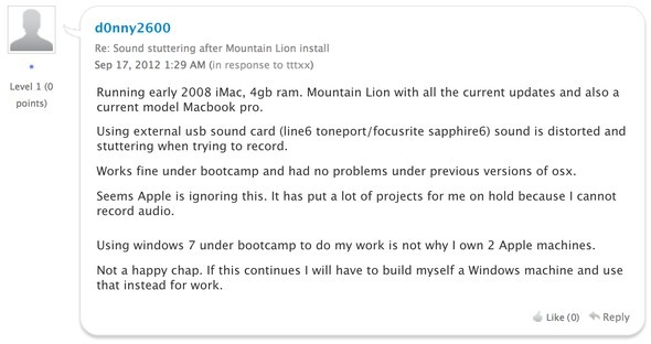 OS X Mountain Lion še zdaleč ni popoln & Here's why soundlag1 xn