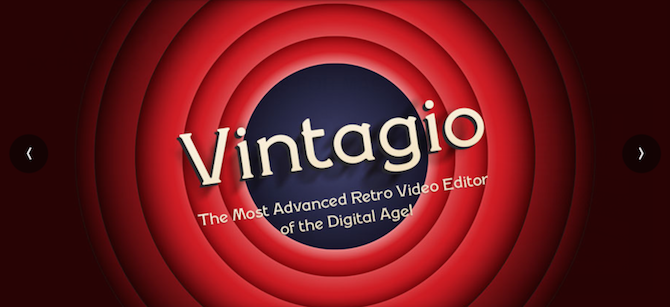 video aplikacija vintagio