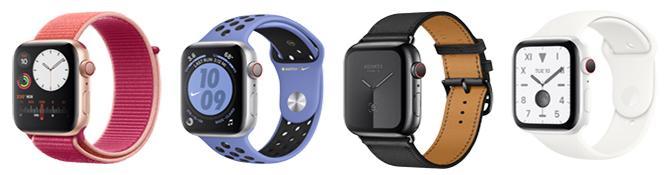 Konča se fotografija različnih Apple Watch Series 5