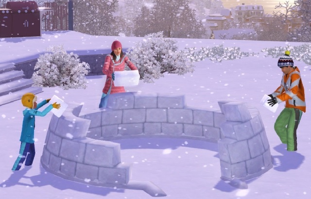 Kako narediti Sims bolj zanimiv s prilagojeno vsebino Sims 3 Snow