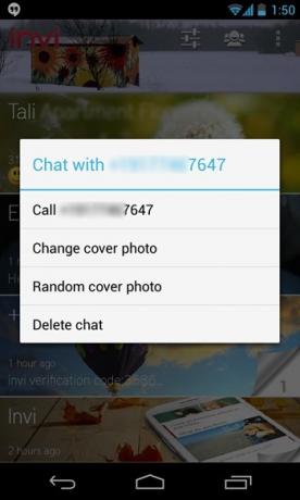 Utrujeni od dolgočasnih aplikacij za IM? Invi je lepa in vsestransko opremljena aplikacija, ki jo morate preizkusiti [Android 2.3 ali novejši] invi 6
