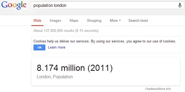 8 Googlovih nasvetov za iskanje, ki bodo vedno na voljo za google demografije London