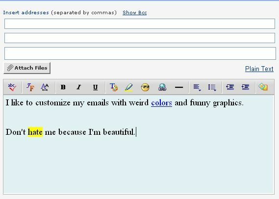 skladanje - klasika Yahoo Mail