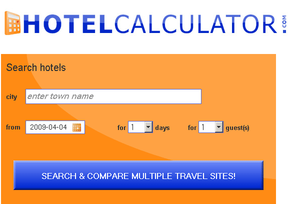 primerjajte več potovalnih mest