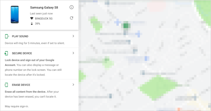 Kako uporabljati Android telefon kot Android GPS sledilno napravo, poiščite mojo napravo v dejanju 2