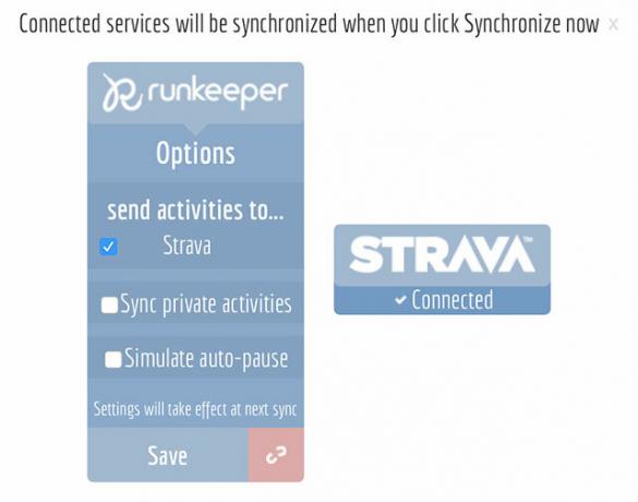 Tekač, Strava ali Garmin? Izberite One & Sync s storitvami za konfiguriranje