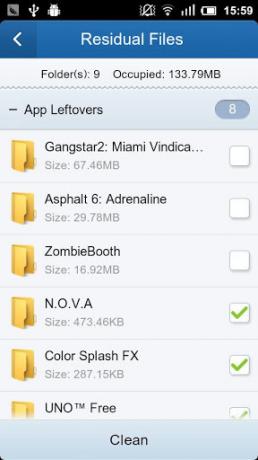 očistite telefon