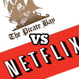 Ali je Netflix rešitev za video piratstvo? [Mnenje] je predstavil piratebay vs netflix