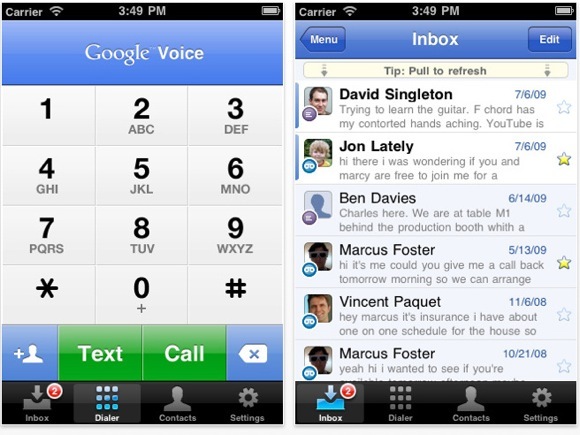 google voice app