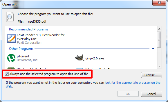 Windows 7 spremenite povezavo datotek