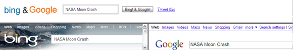 Bing in Google