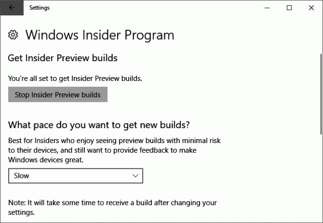 Kako obnoviti Windows 10 Creators Update Now Windows 10 Insider Preview Settings 670x463