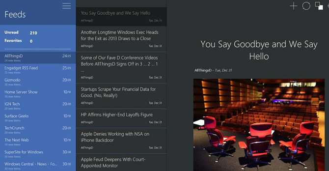 najboljši rss bralniki Windows trgovina