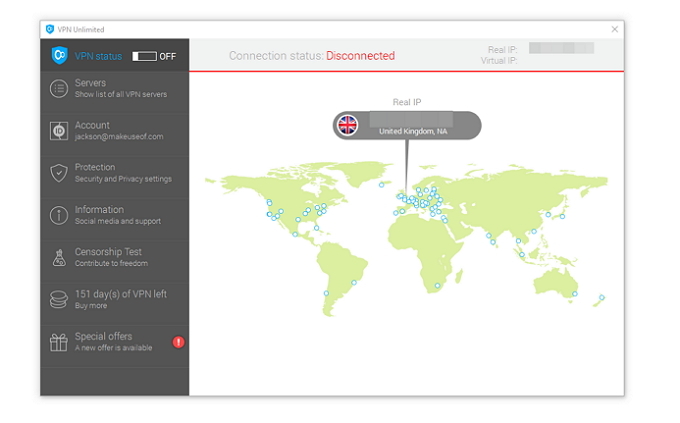 VPN Neomejeno: Ugoden cena, trden in zanesljiv VPN VPN Neomejen posnetek zaslona 1